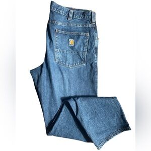 Carhartt Relaxed Fit Blue Jeans Size 36x34